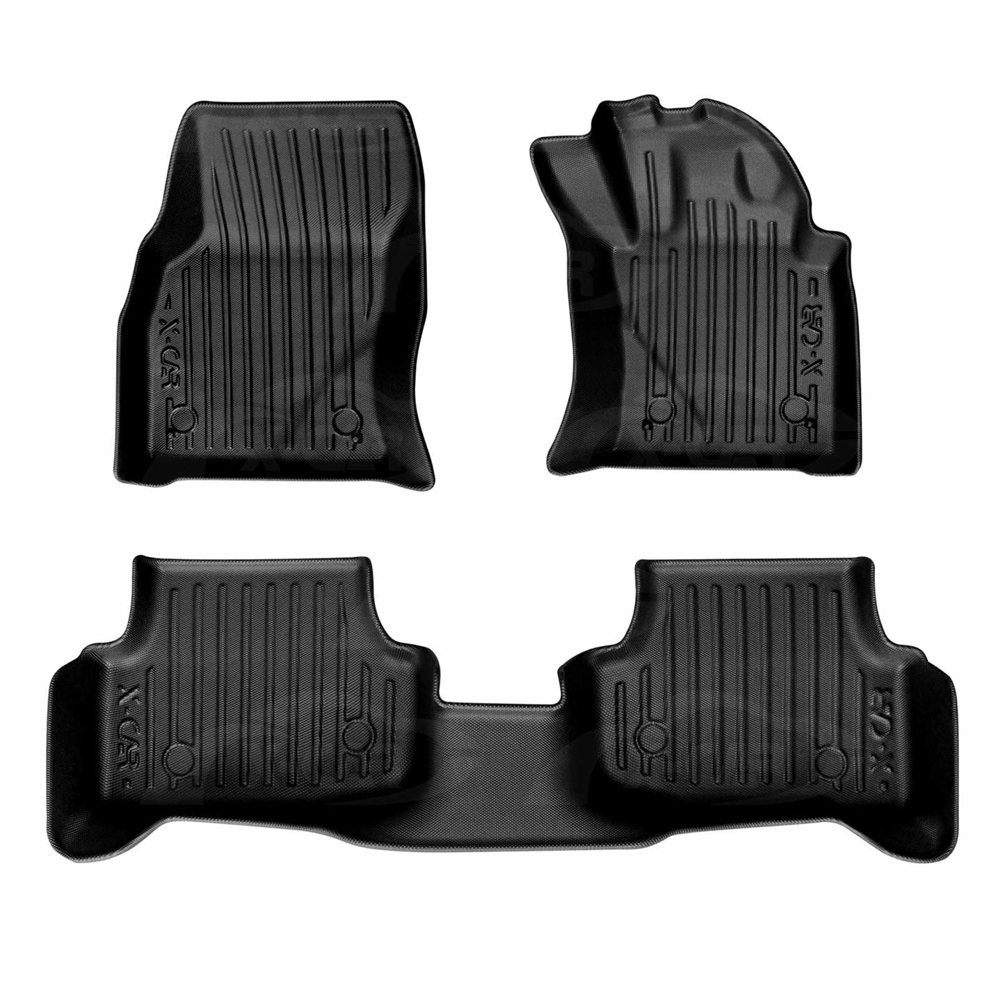 3D Floor Mats for Volkswagen VW Golf MK7 MK7.5 MK8 AUTO 2013-Onwards Heavy Duty All Weather Car Carpet Liner Set Accessories