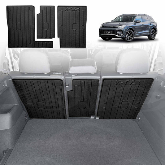 Back Seat Protector for Volkswagen VW Tiguan CT Series 2025-Onwards All Weather Heavy Duty Car Seat Kick Mats Cover Accessories