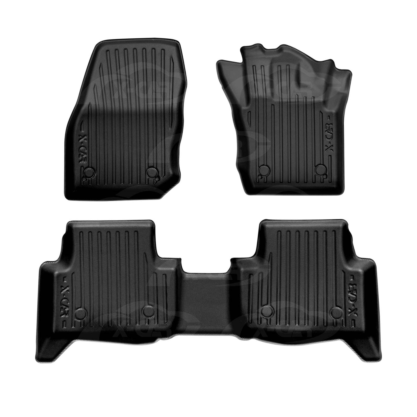 3D Floor Mats for Volkswagen VW Tiguan CT Series 2025-Onwards Heavy Duty All Weather Car Mats Carpet Liner Set Car Accessories