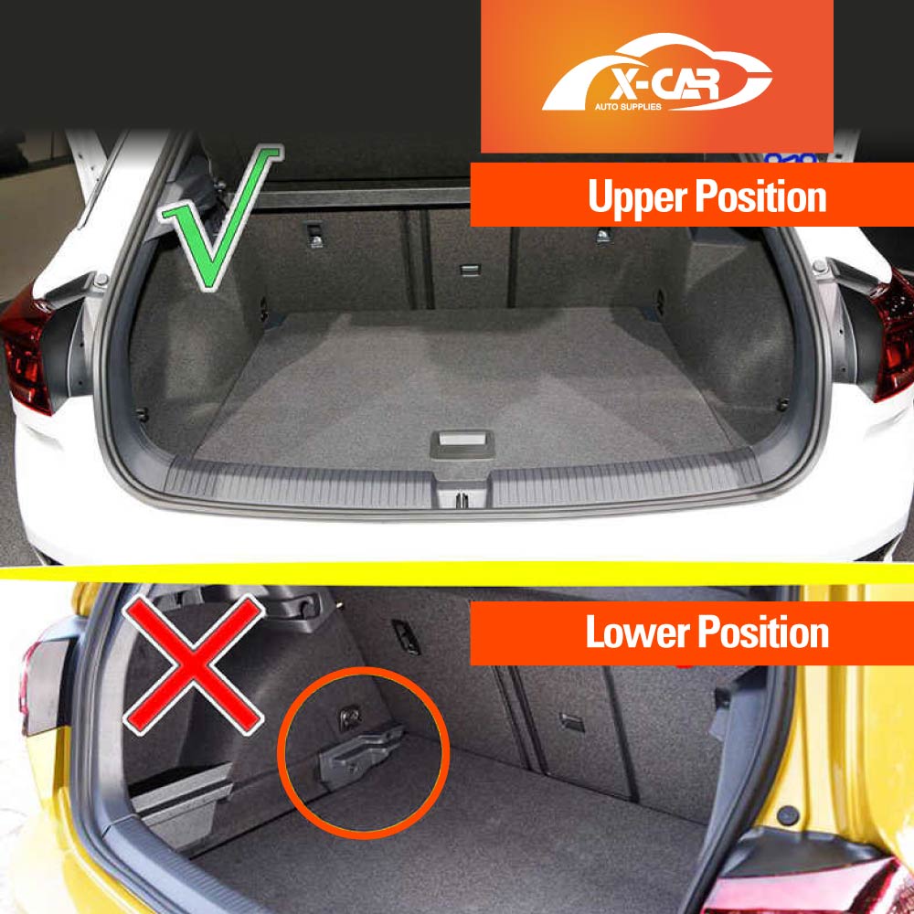 3D Floor Mats Boot Liner Set for Volkswagen VW T-Roc 2020-Onwards All Weather Heavy Duty Cargo Car Trunk Luggage Tray