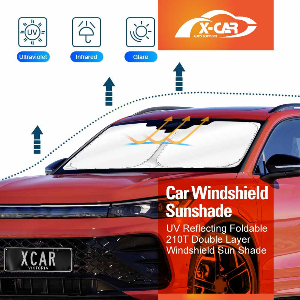 WindScreen Sun Shade for Volkswagen VW Tiguan CT Series 2025-Onwards Blocks UV Rays Sun Visor Protector Foldable Sunshade