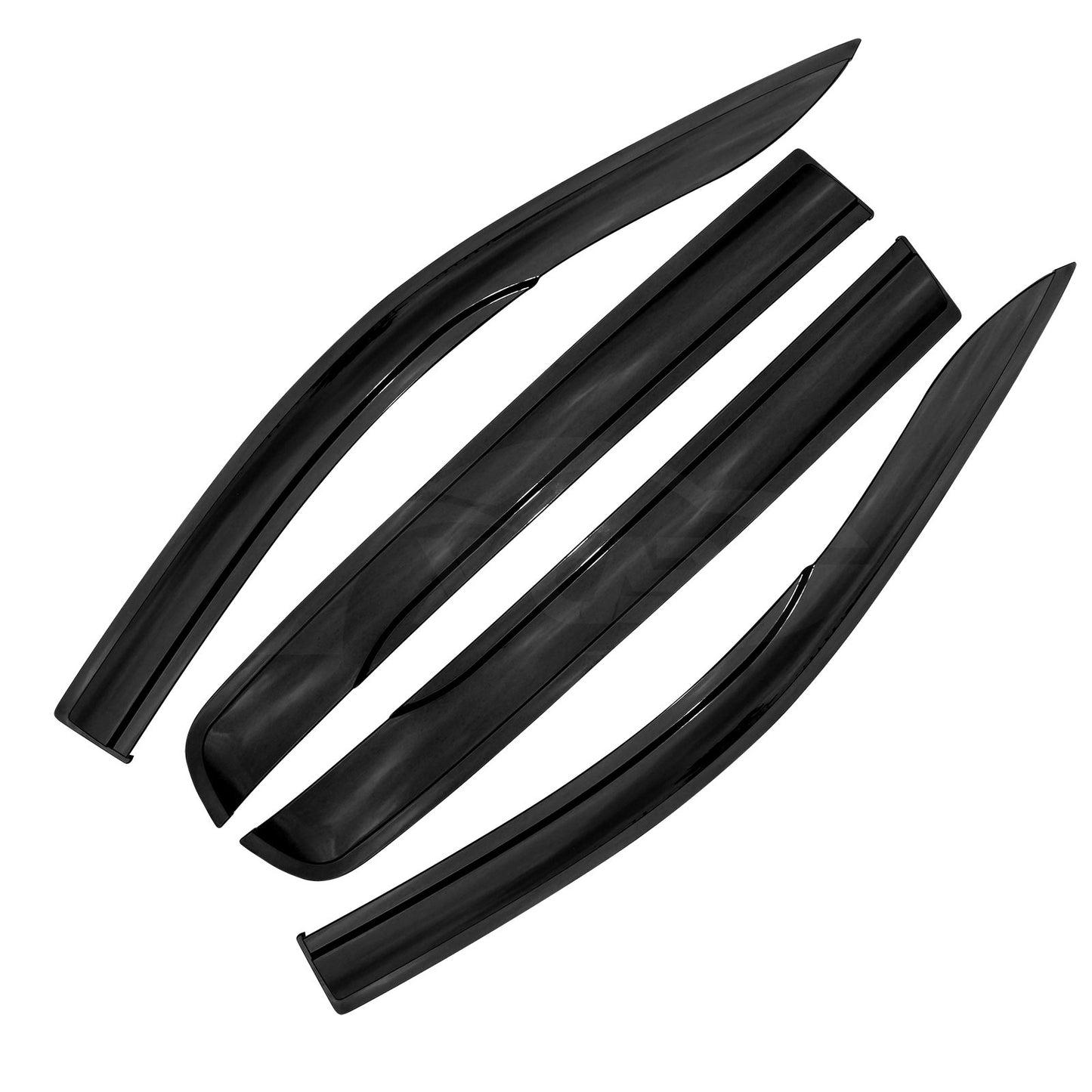 Weathershields for Volkswagen Amarok NF Series 2023-2025 Dual Cab Car Weather Shields Wind Deflectors Window Sun Visor