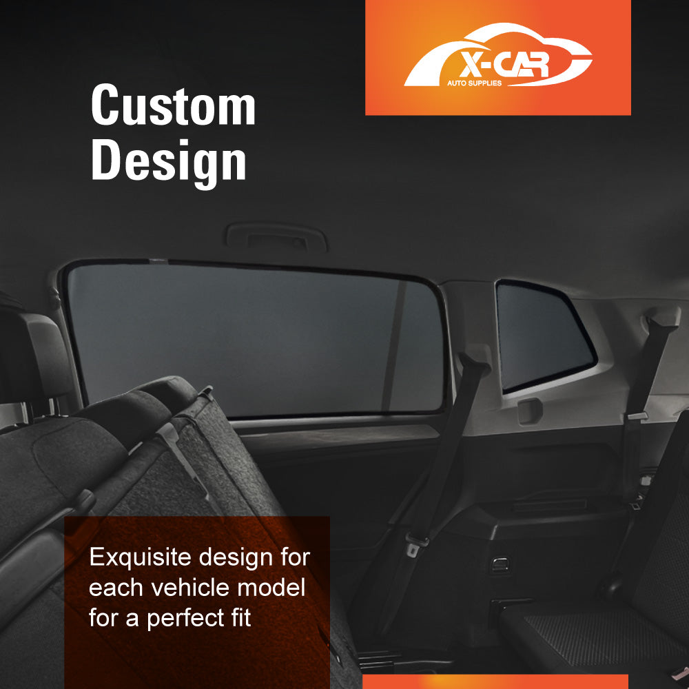 Window Sun Shades for Volkswagen VW Tiguan Allspace 7 Seater 2018-2024 Car UV Protection Custom Rear Windscreen Shade SunBlind Mesh