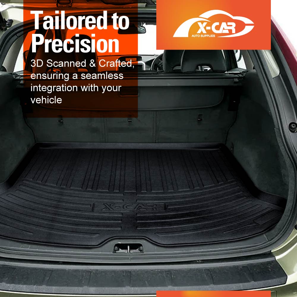 3D Moulded Heavy Duty Waterproof Cargo Rubber Mat Boot Liner Luggage Tray Fit for Volvo SUV XC60 2009-2017