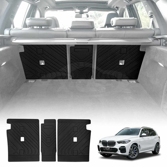 Back Seat Protector for BMW X5 G05 X5M F95 2018-Onwards Heavy Duty Car Seats Kick Mats Cover