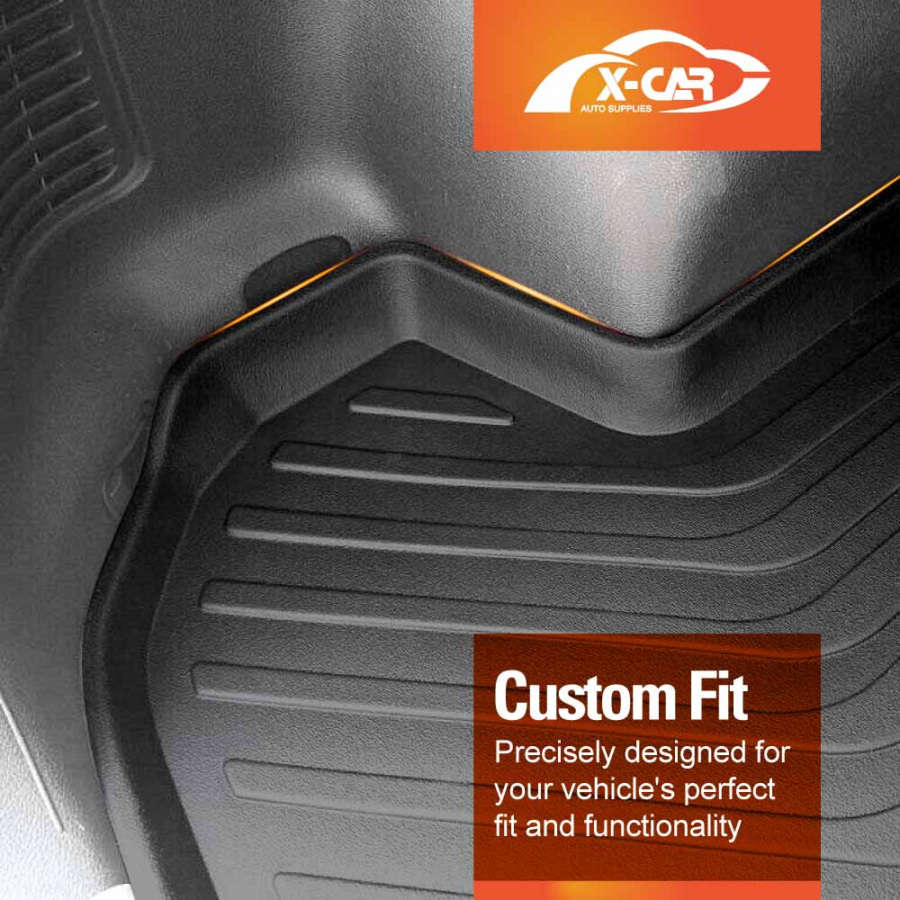 3D All-Weather Car Boot Liner Floor Mats for Hyundai Tucson 2015-2021 Heavy Duty Trunk Cargo Mat Carpet Liners Accessories