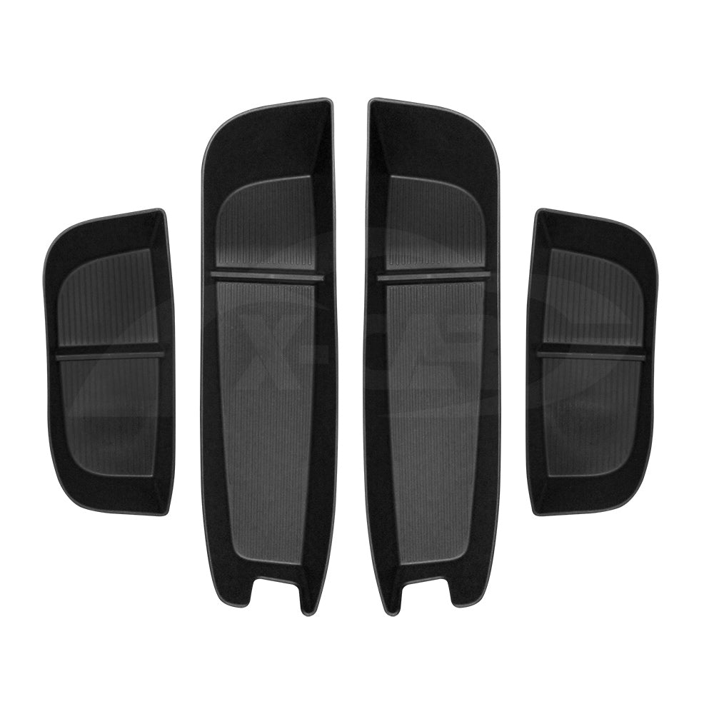 Car Door Side Storage Box Tray for Xpeng G6 2024-Onwards Organizer Accessories Front and Rear Row Set of 4