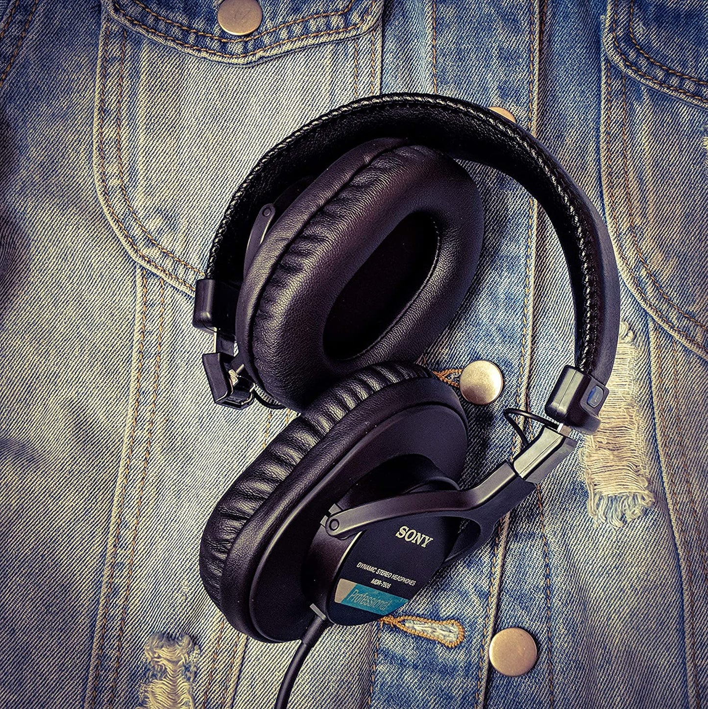 Replacement Ear Pads Cushions Black for Sony MDR-7506 MDR-V6 MDR-V7 MDR-CD900ST Headphone