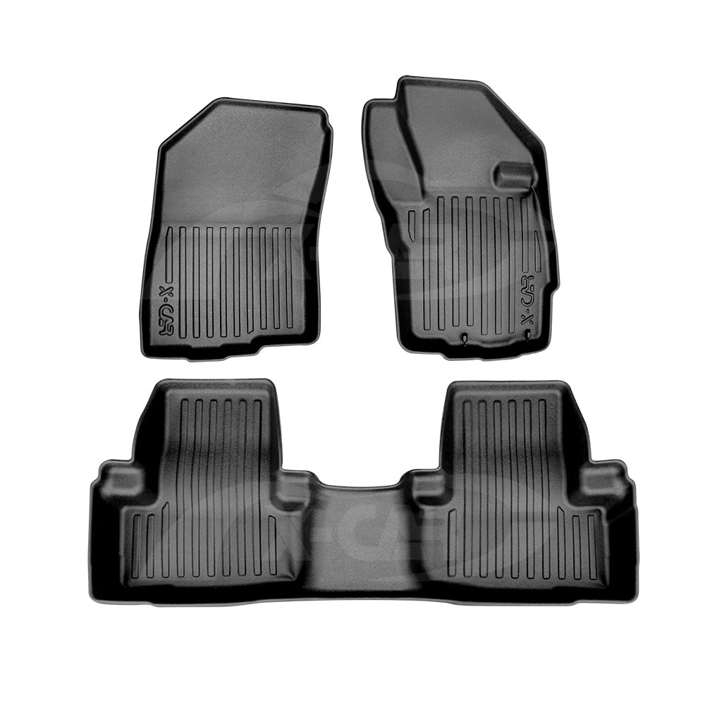 3D Floor Mats for Mitsubishi ASX 2010-2025 Heavy Duty All Weather Car Mats Carpet Liner Set