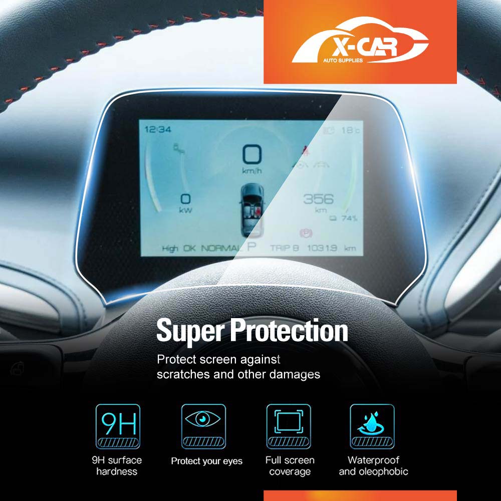 15.6-inch Tempered Glass Dash Center Console Screen Protector for BYD Atto 3 Atto3 2024-Onwards Touchscreen Anti-Scratch Cover Accessories
