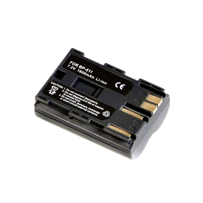 2x Replacement Battery + USB Dual Charger for Canon Camera EOS 10D 20D 30D 40D 50D 5D D30 D60 300D BP-508 BP-511 BP-512 BP-514 BP-522 BP-535 BP-535L