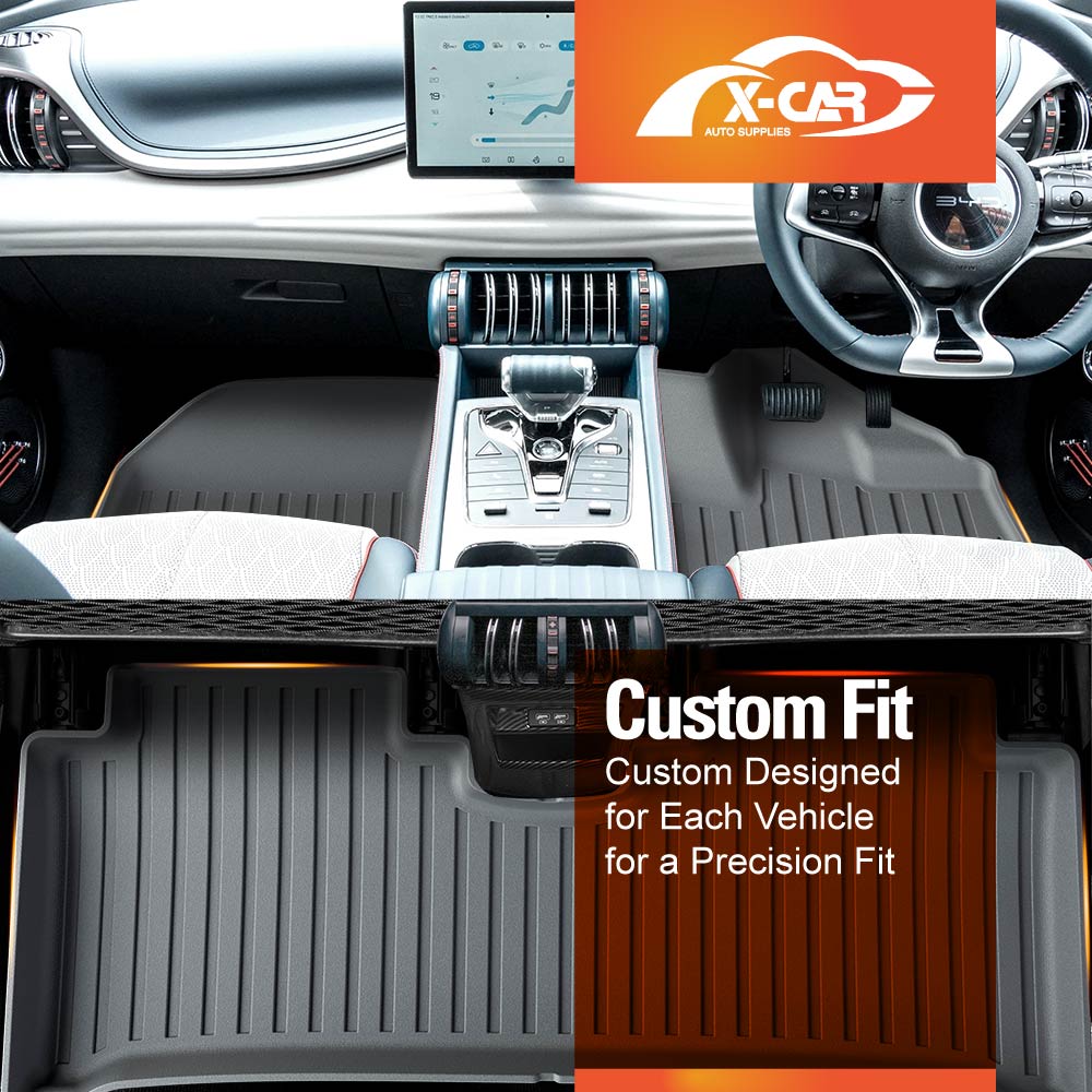 3D Floor Mats Boot Liner for BYD Atto 3 Atto3 2022-Onwards All Weather Heavy Duty Cargo Car Trunk Luggage Tray