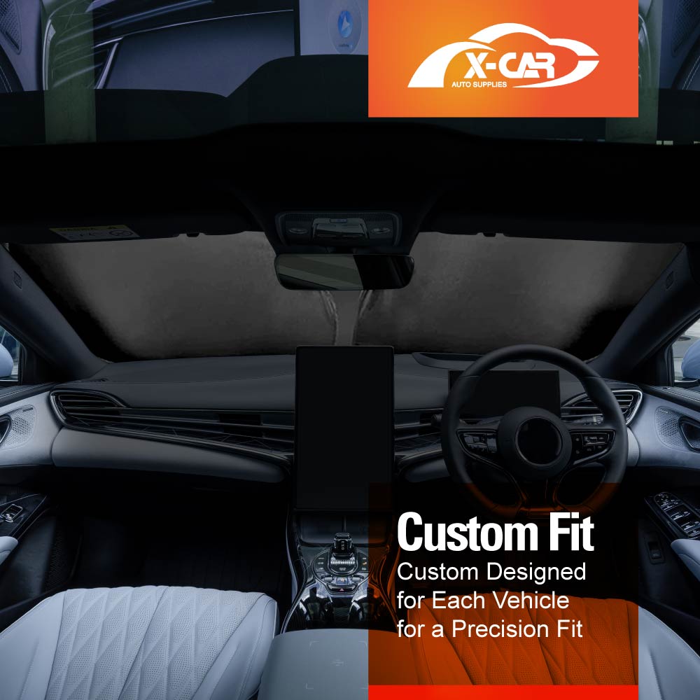 WindScreen Sun Shade for BYD Seal 2023-2025 Blocks UV Rays Foldable Custom Wind Screen Sun Visor Protector