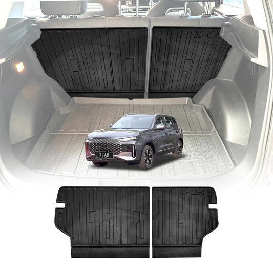 Back Seat Protector for Chery Tiggo 4 Pro 2024-Onwards All Weather Heavy Duty Car Seat Kick Mats Cover