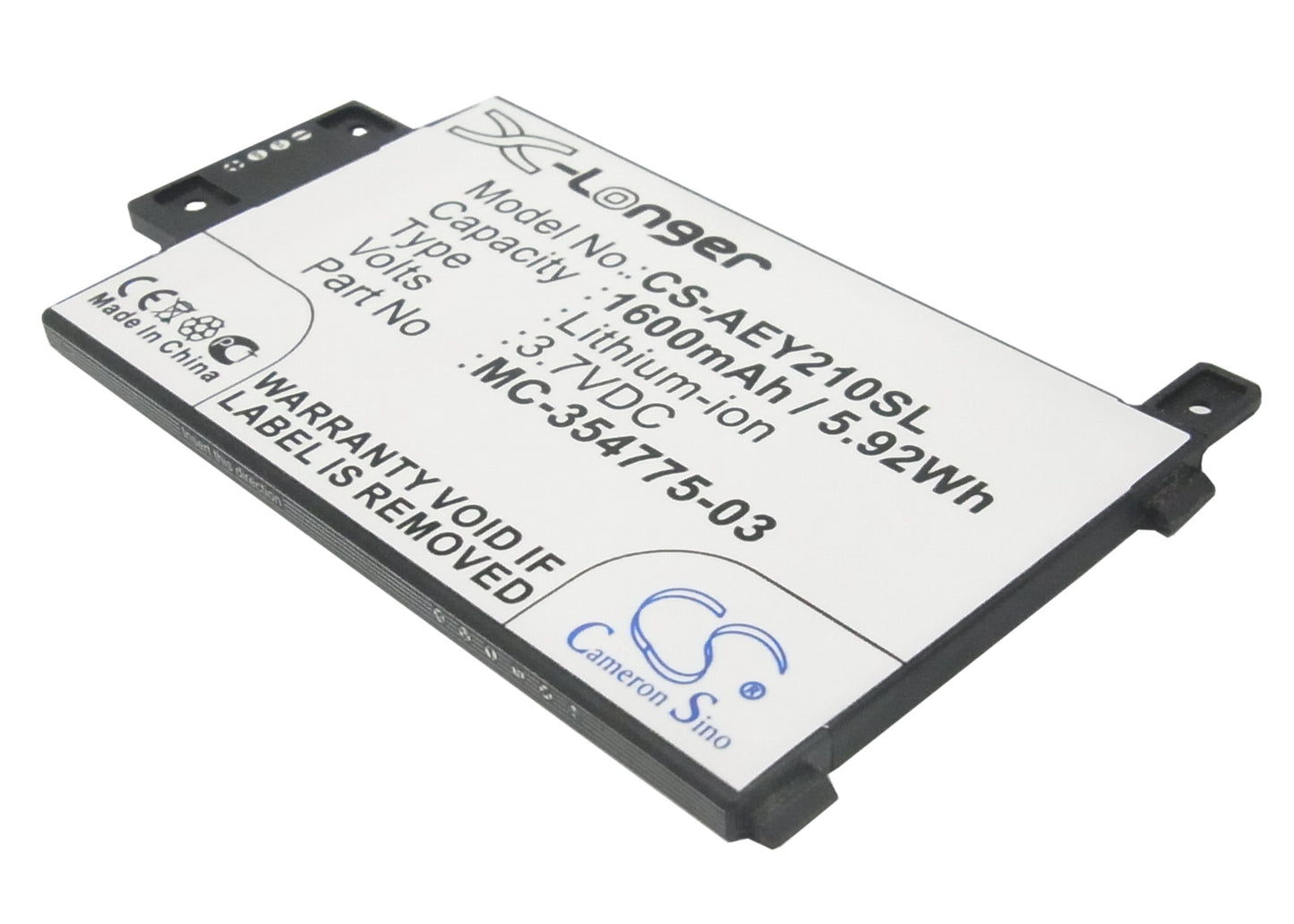 58-000008 S2011-003-A S2011-003-S MC-354775-03 Replacement Battery for Amazon Kindle Paperwhite 2012 2014 EY21,Kindle Touch 6 inch 2014 eReader