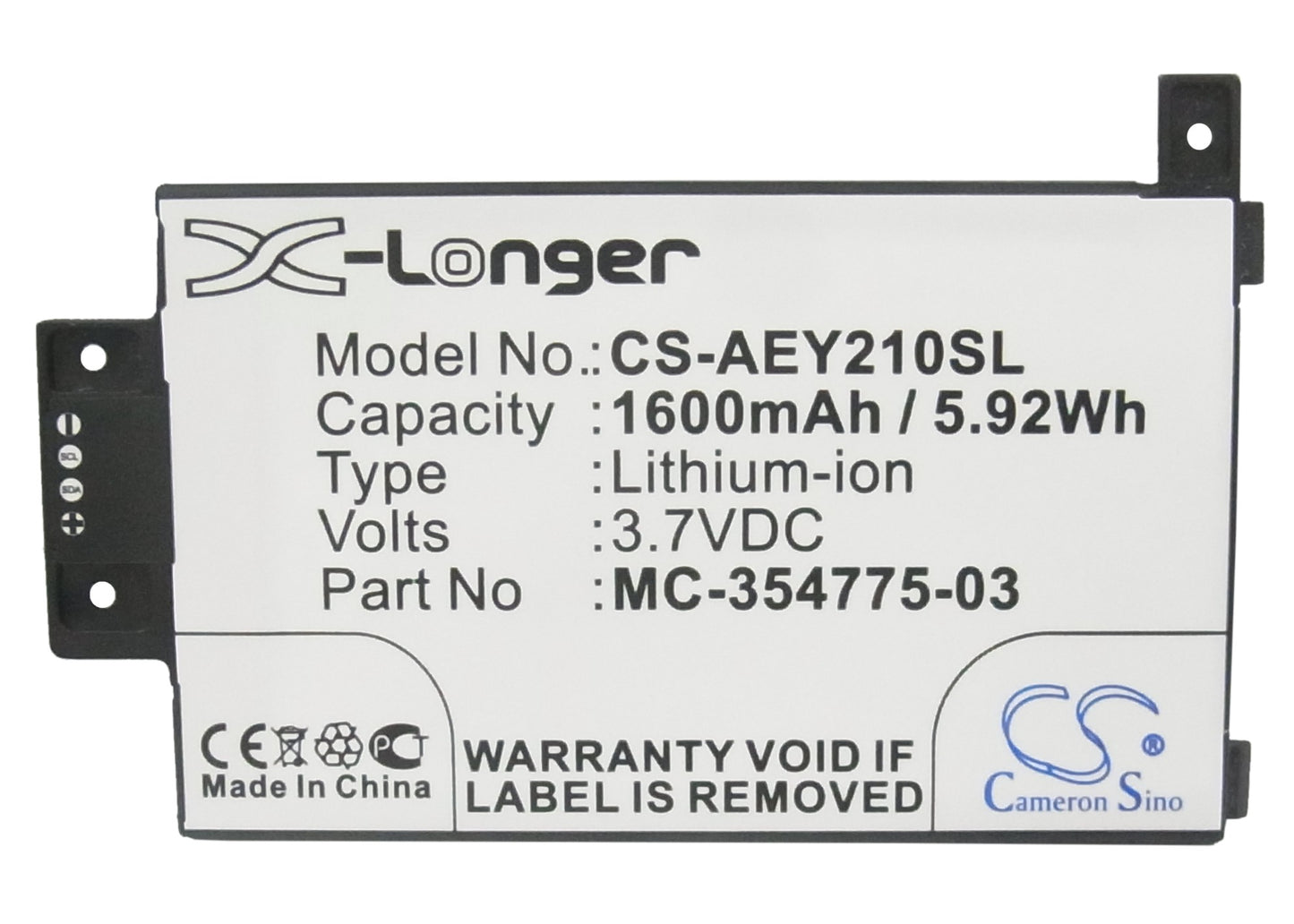 58-000008 S2011-003-A S2011-003-S MC-354775-03 Replacement Battery for Amazon Kindle Paperwhite 2012 2014 EY21,Kindle Touch 6 inch 2014 eReader