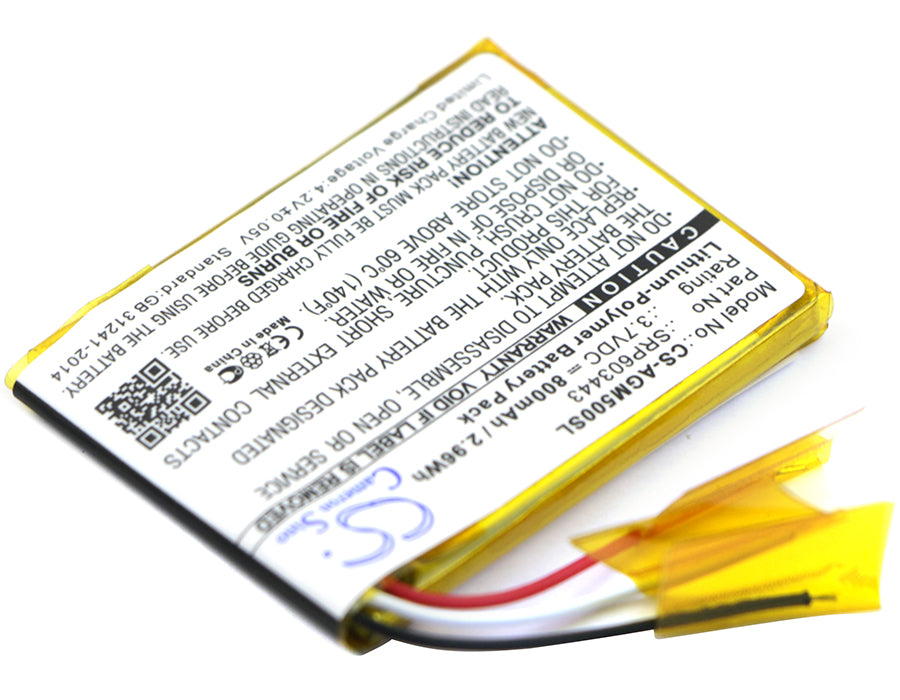 Astro A50 Wireless Gaming Headset Replacement Battery, For Part SRP603443