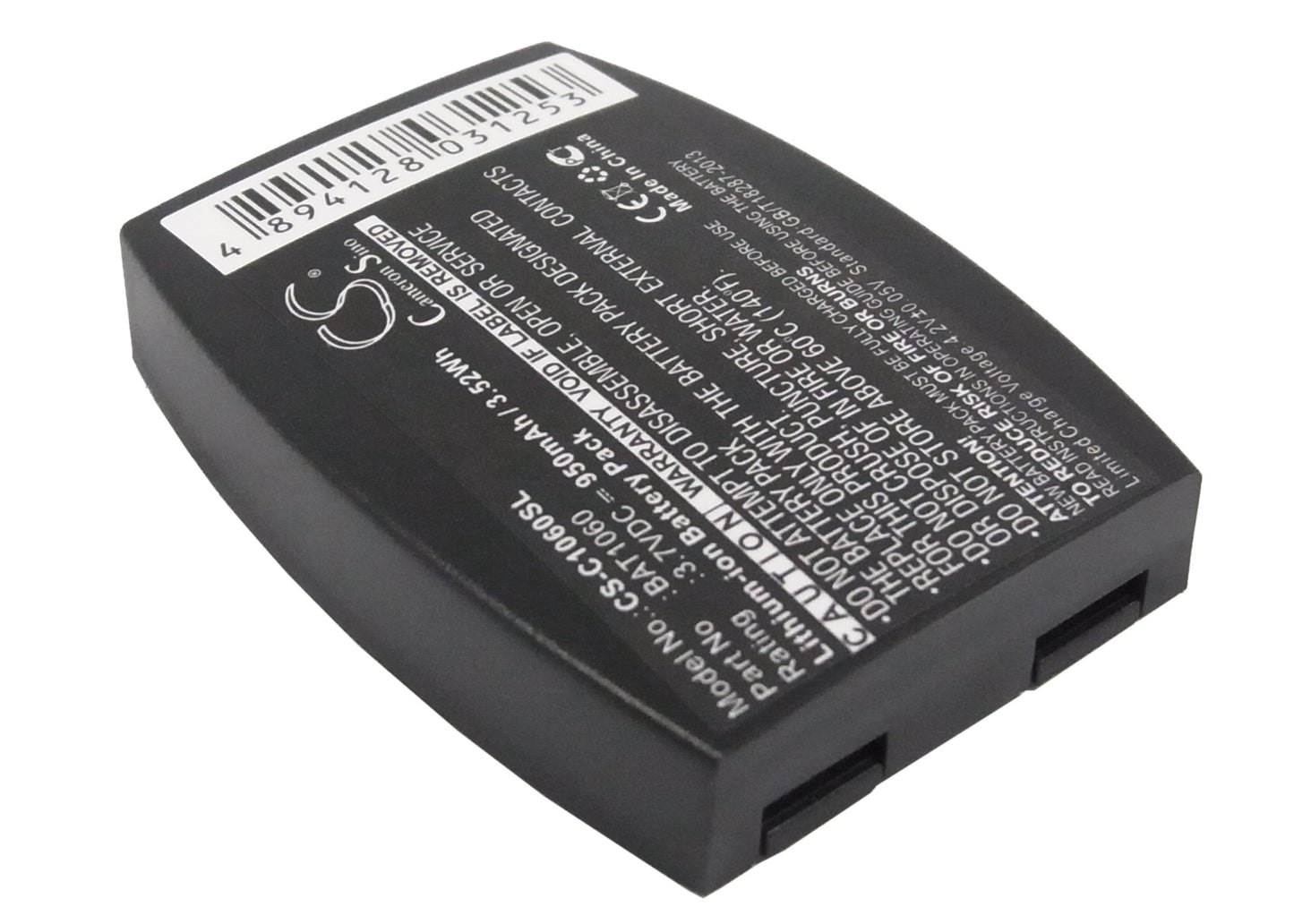3M C1060 RF1060 T-1 XT-1 BAT1060 CP-SN3M Wireless Headset Replacement Battery