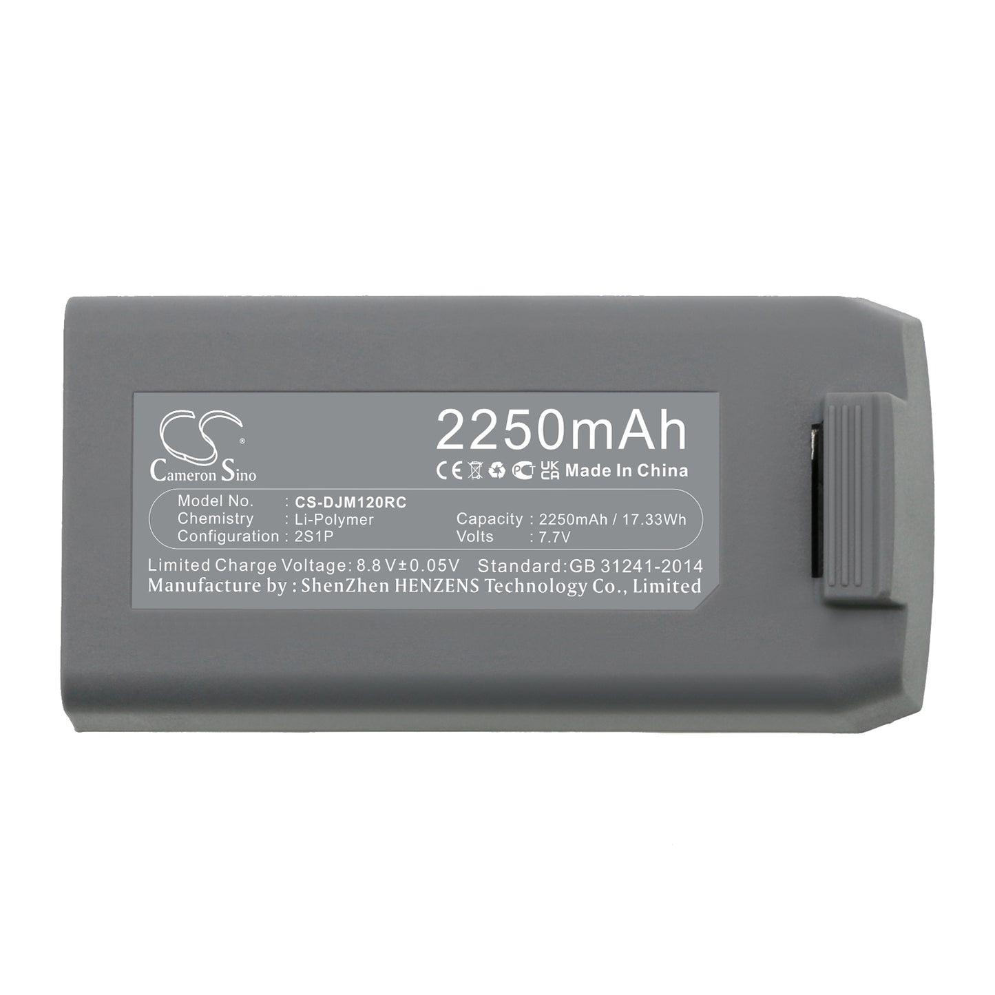 Replacement Battery for DJI Mavic Mini 2/Mavic Mini SE Intelligent Flight Drone, Part# BWX161-2250-7.7