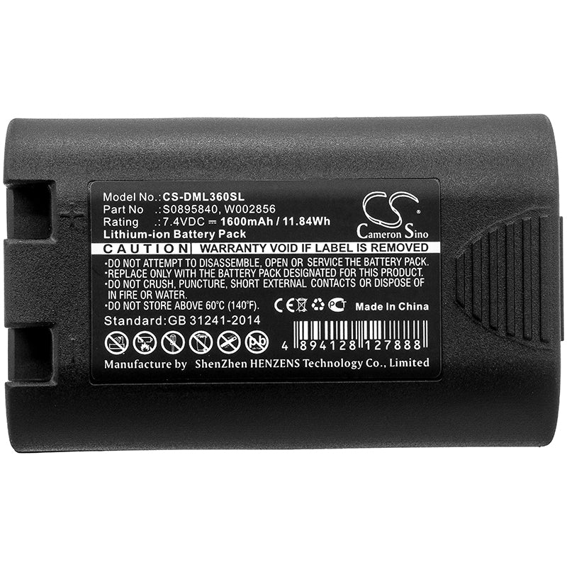 Replacement 1759398 S0895840 W002856 S0720530 Battery for DYMO LabelManager 360D 420P LM360D LM420P Rhino 4200 420P 5200 Label Printer