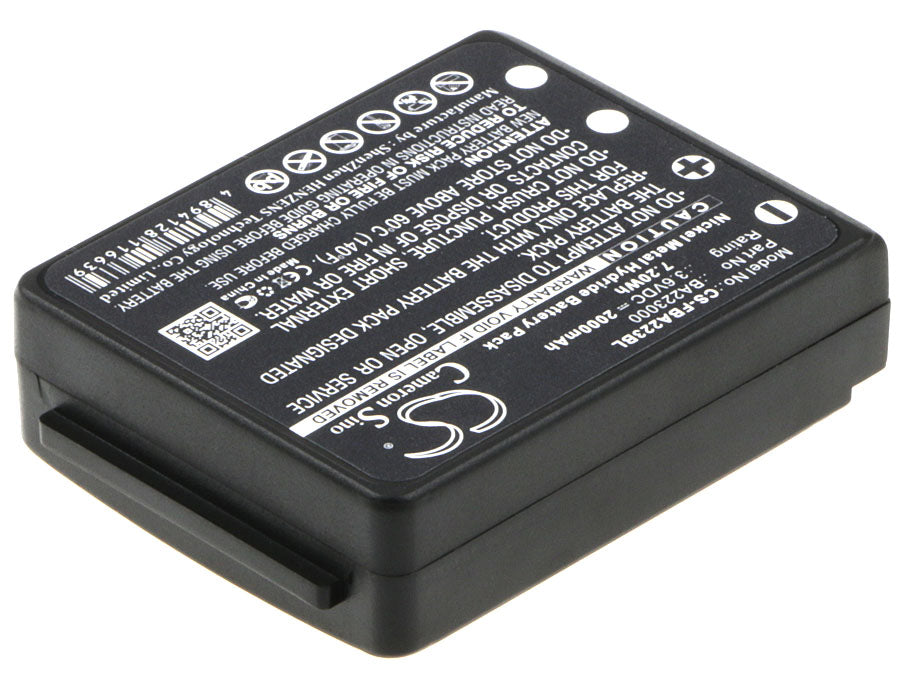 Battery for HBC Radiomatic Keynote/Linus 4/Micron 4/Micron 5/Micron 6/Micron 7/Vector Pro/BA223000/BA223030/FUB6 Crane Remote Control Transmitter