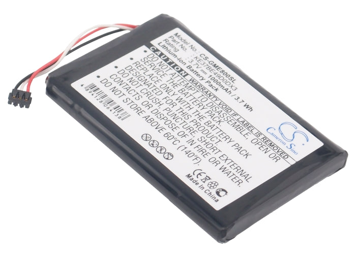 Replacement Battery for Garmin Edge 800 810 KE37BE49D0DX3 GPS Navigator