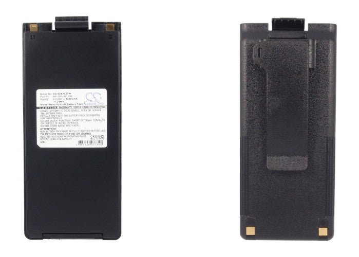 Icom Two Way Radio Replacement Battery BP-195 BP-196 BP-196H BP-196R for IC-3FX IC-40S IC-A24 IC-A6 IC-F22 IC-F4 IC-T2E IC-U82 IC-V8 IC-V82
