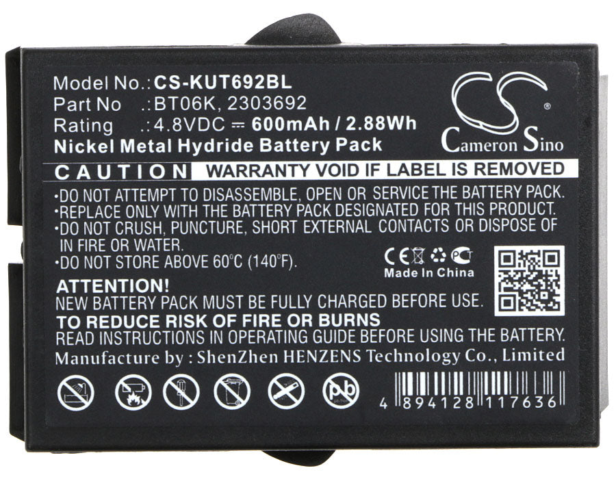 Replacement Battery For Ikusi BT06K BT08K ARB-BT06K 2303692 TM70 T70 Crane Remote Control Transmitter