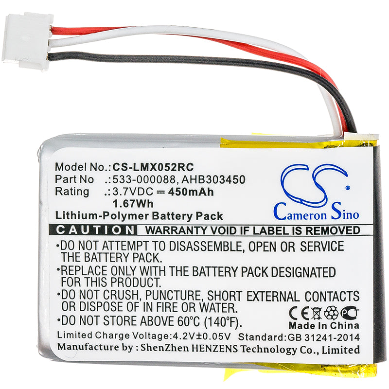 Replacement Battery for Logitech MX Master/MX Master 2S/MX Anywhere 2/MX ERGO/910-004362 Wireless Mouse, Only fits 533-000120 533-000121 AHB572535PJT