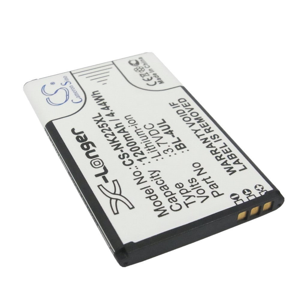 Replacement Battery for Nokia New 3310 2017,3310 3G 4G,asha 225 500,230 Dual Sim,BL-4WL,BL-4UL,TA-1279 TA-1008 TA-1030