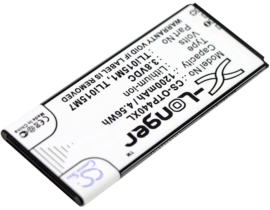 Replacement Battery for Alcatel Optus X Play 4034X/One Touch Pixi 4 4.0 OT-4034 OT-4034D OT-4034X TLi015M1 TLi015M7 TLi015MA
