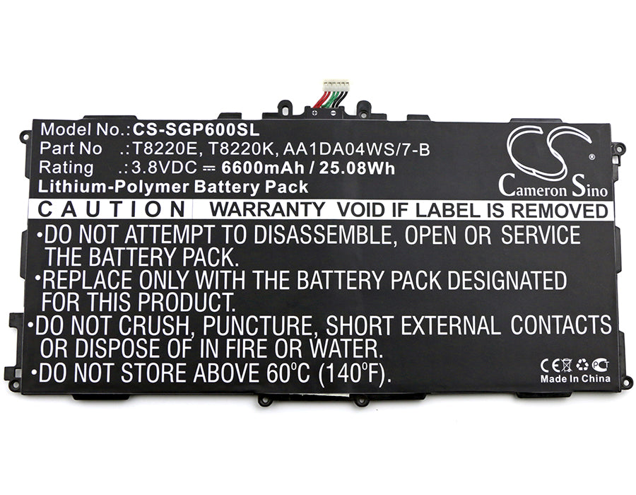 Battery For Samsung Galaxy Note 10.1 SM-P600 P601 P605 T520 T525 T527P T8220E
