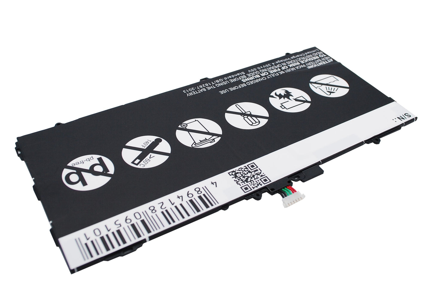 Battery for Samsung Galaxy Tab S 10.5 LTE,SM-T805Y,T807,T807A,T807P,SM-T800,SM-T801,T805,T805C,EB-BT800FBE EB-BT800FBC