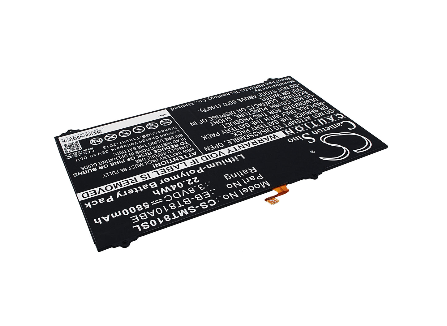 Replacement Battery for Samsung Galaxy Tab S2 9.7" SM-T810 T813 T815 T815Y T815N T818 T818T T819 SM-T819Y EB-BT810ABA
