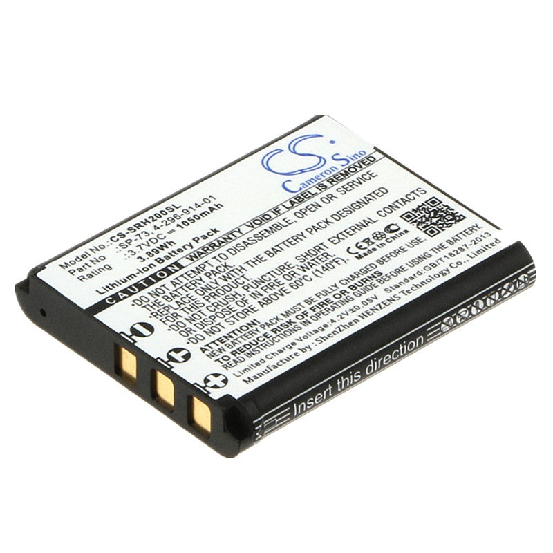 Sony MDR-1000X MDR-1ABT WH-1000XM2 Wireless Headphone, SRS-BTS50 Bluetooth Speaker Replacement Battery, Part# 4-296-914-01 SP73 SP-73