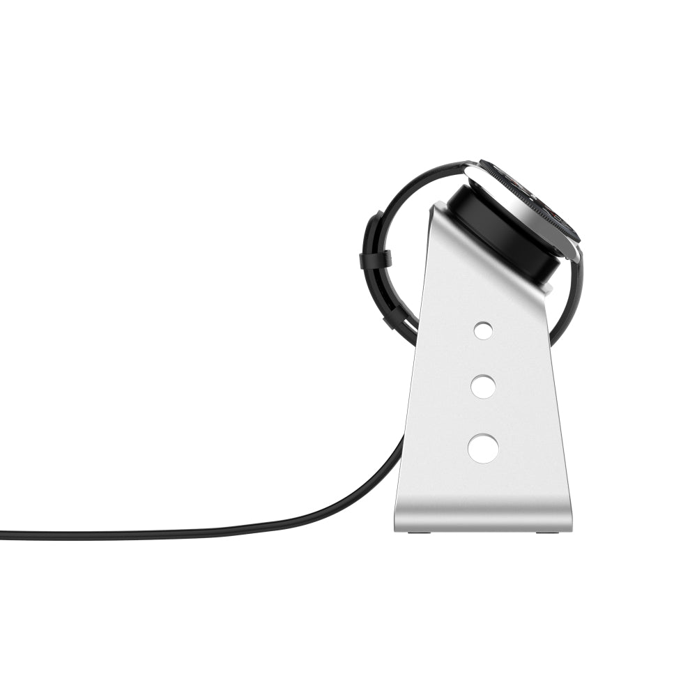 Aluminium Silver Wireless Charger Stand for Samsung Galaxy Watch 3 41mm