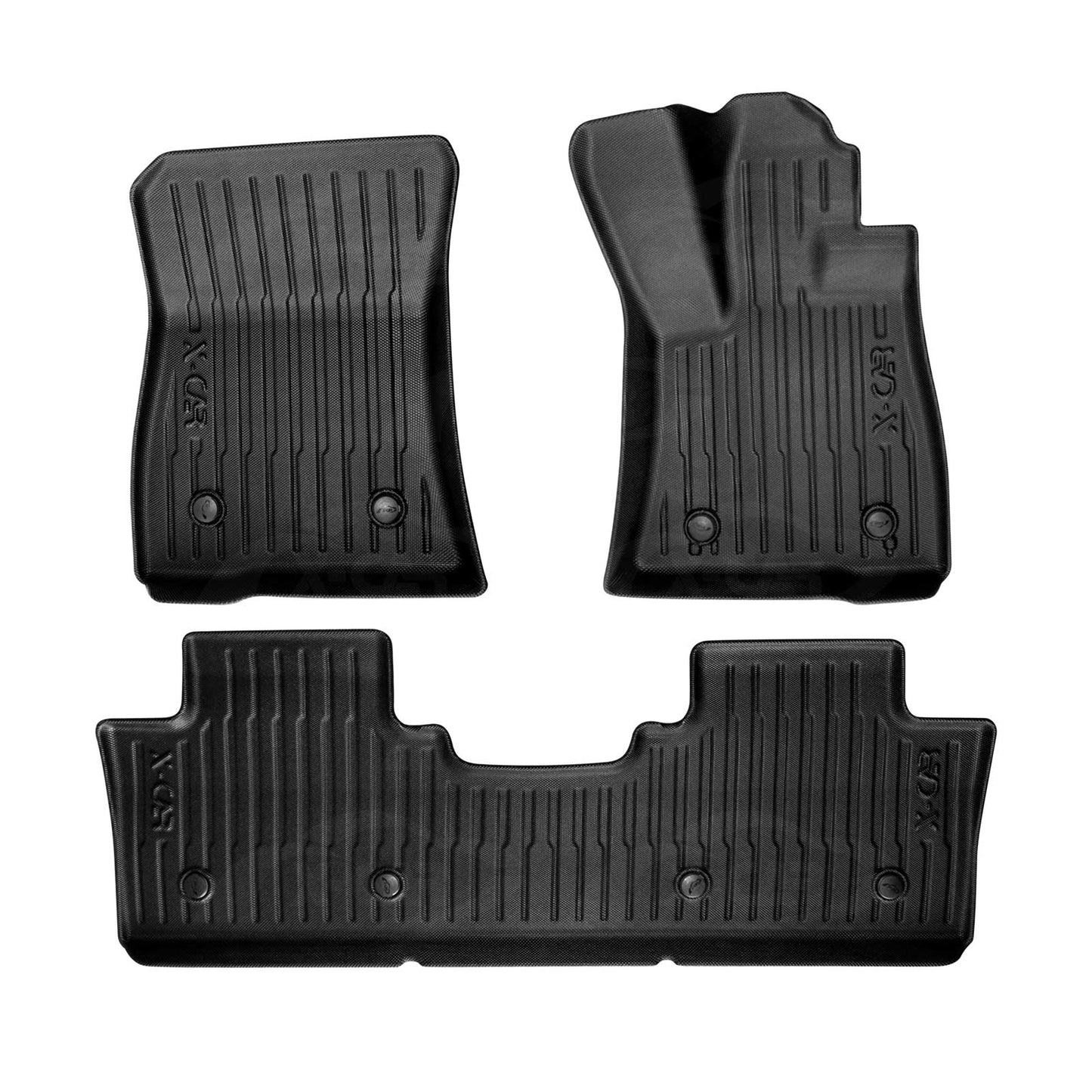 3D Floor Mats for DENZA B5 2026-Onwards Heavy Duty All Weather Car Waterproof Interior Protection Liner Set