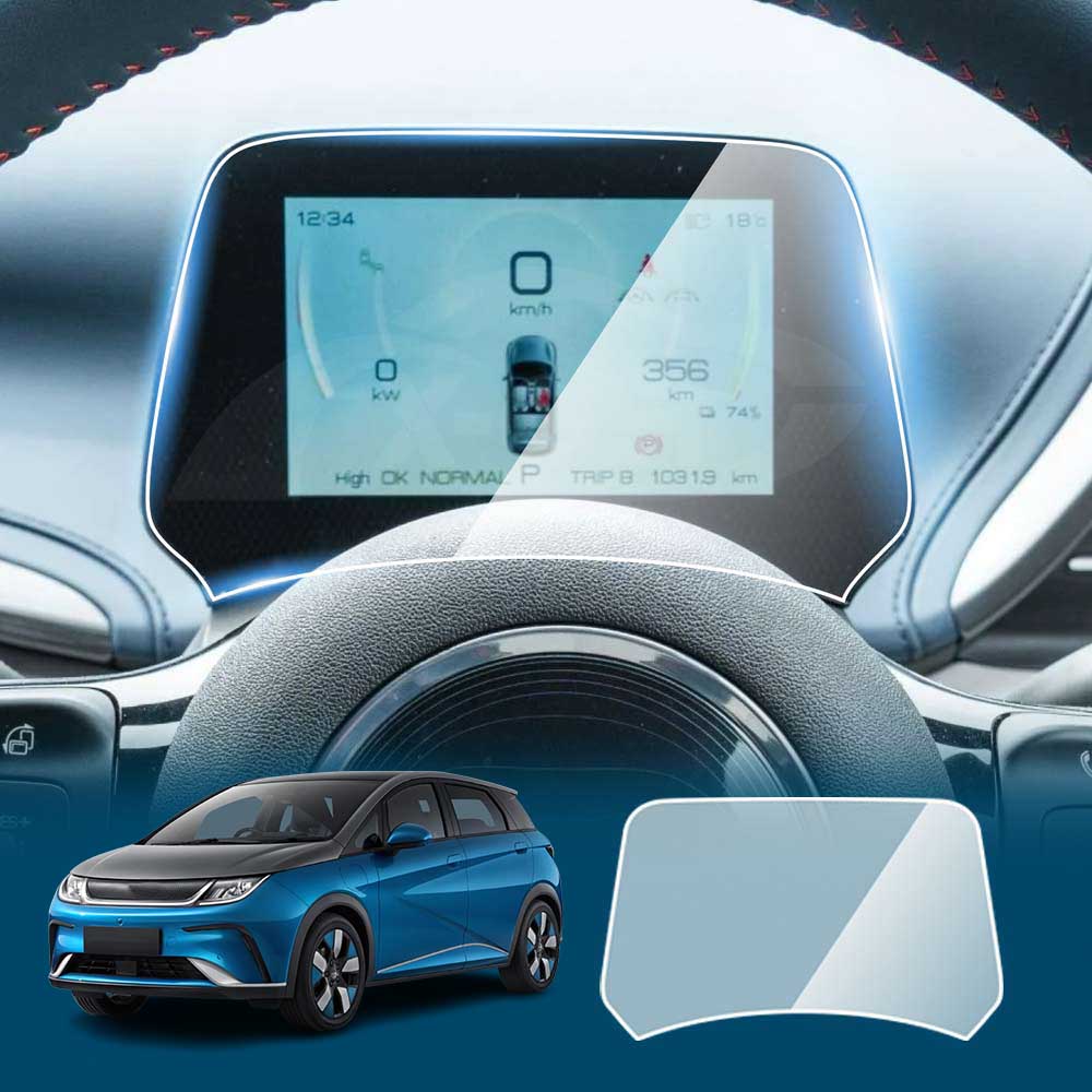 Tempered Glass Dash Center Console Screen Protector for BYD Dolphin 2023-2025 Touchscreen Anti-Scratch Cover Accessories