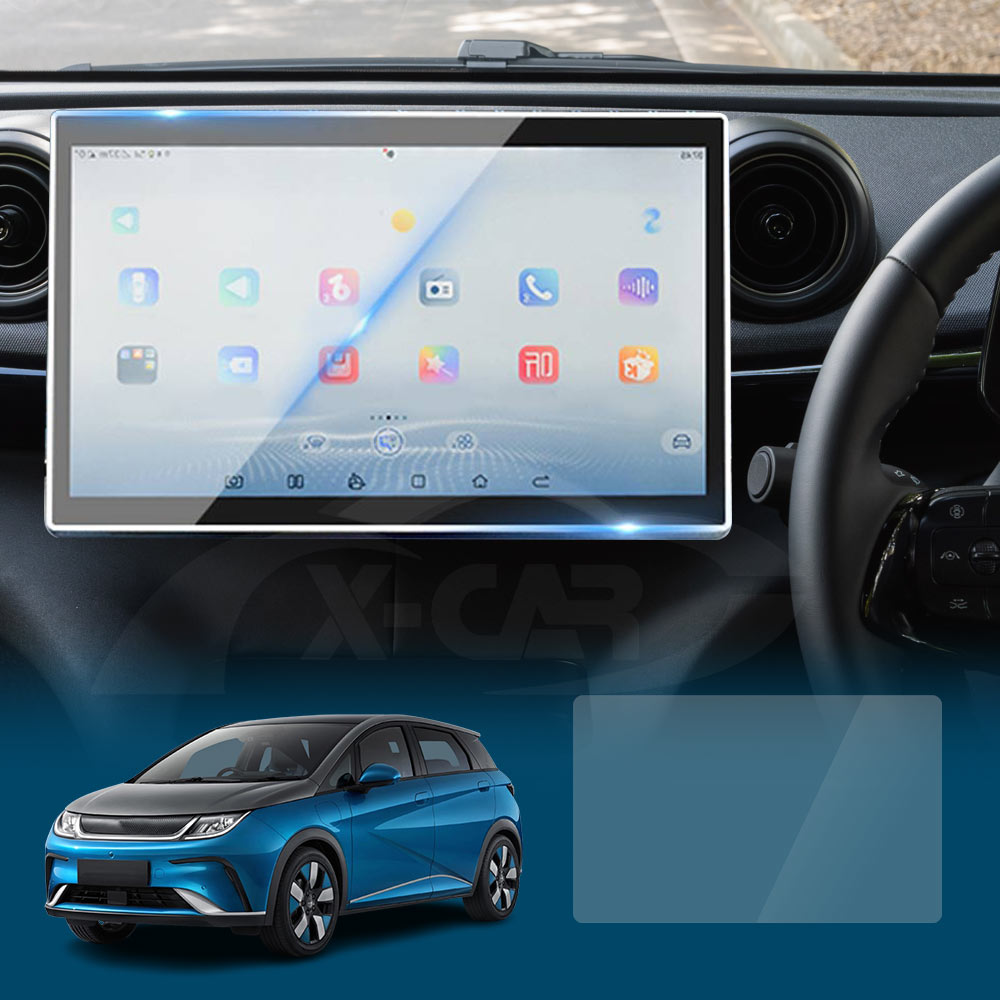 Tempered Glass Dash Center Console Screen Protector for BYD Dolphin 2023-2025 Touchscreen Anti-Scratch Cover Accessories