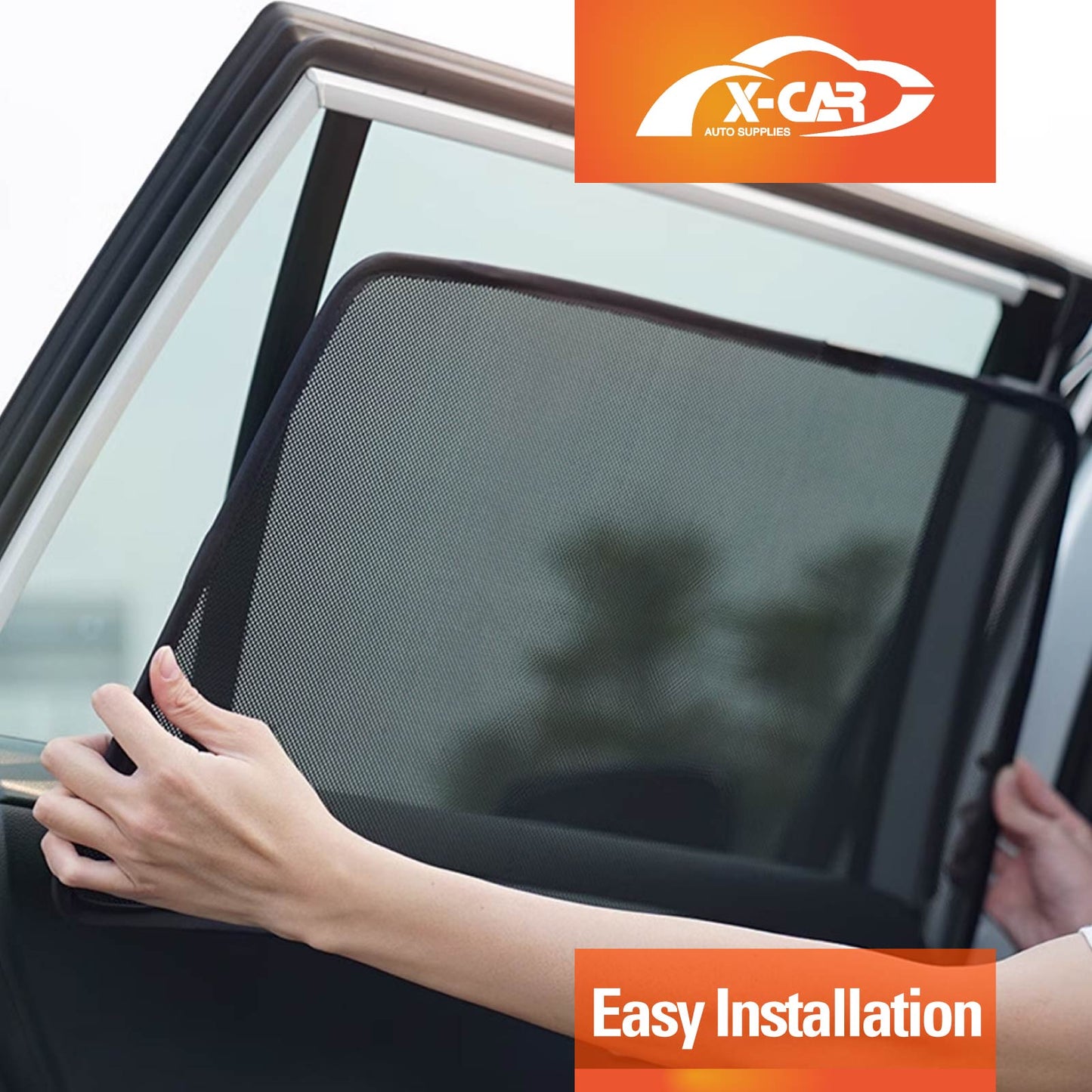 Window Sun Shades for Ford Next-Gen Ranger 2022-2025 Car Custom Rear Windscreen Shade Sun Blind Mesh