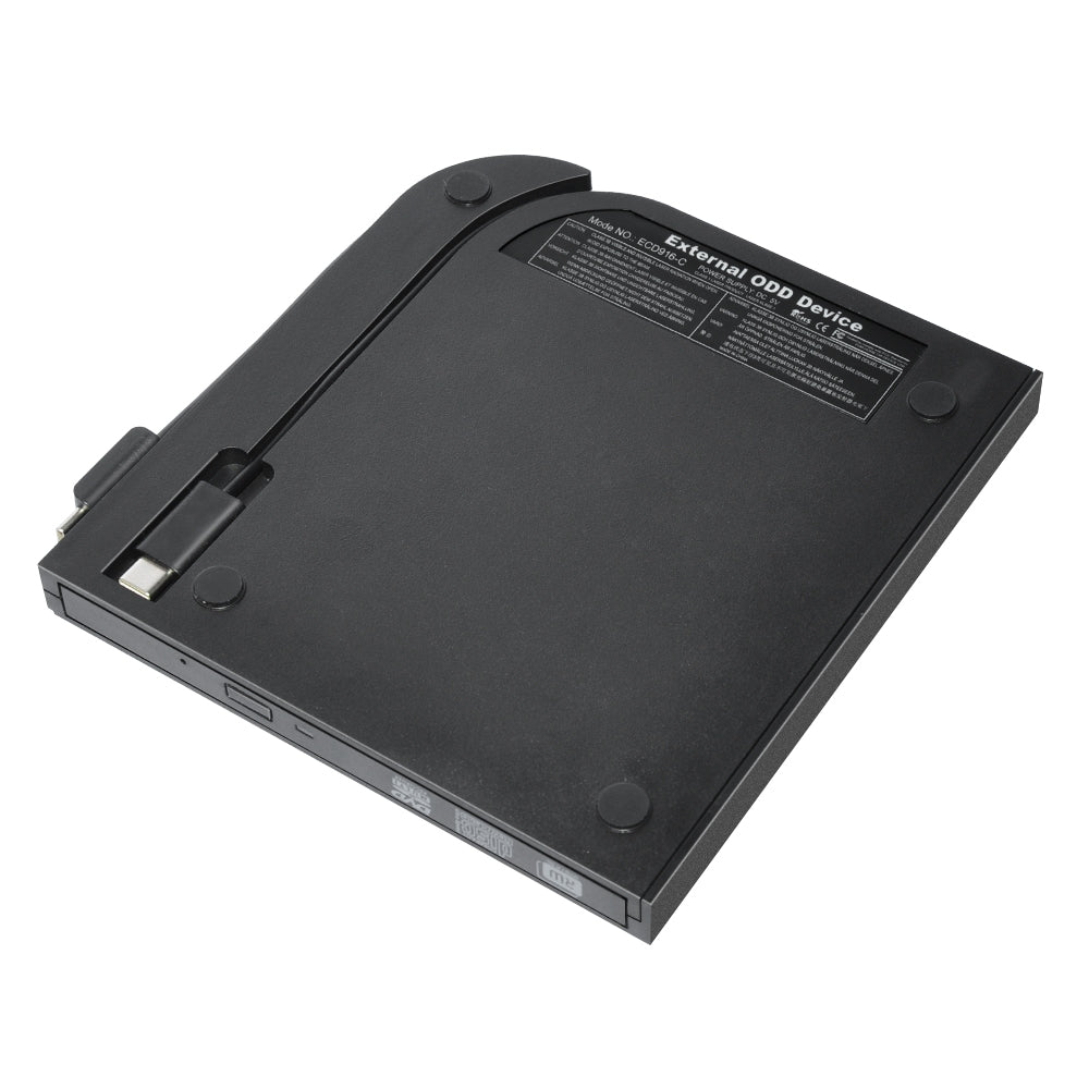 USB & TYPE-C USB-C External DVD-RW CD DVD Drive Burner ReWriter Player for Win/10/8/7 Mac OS Laptop Desktop