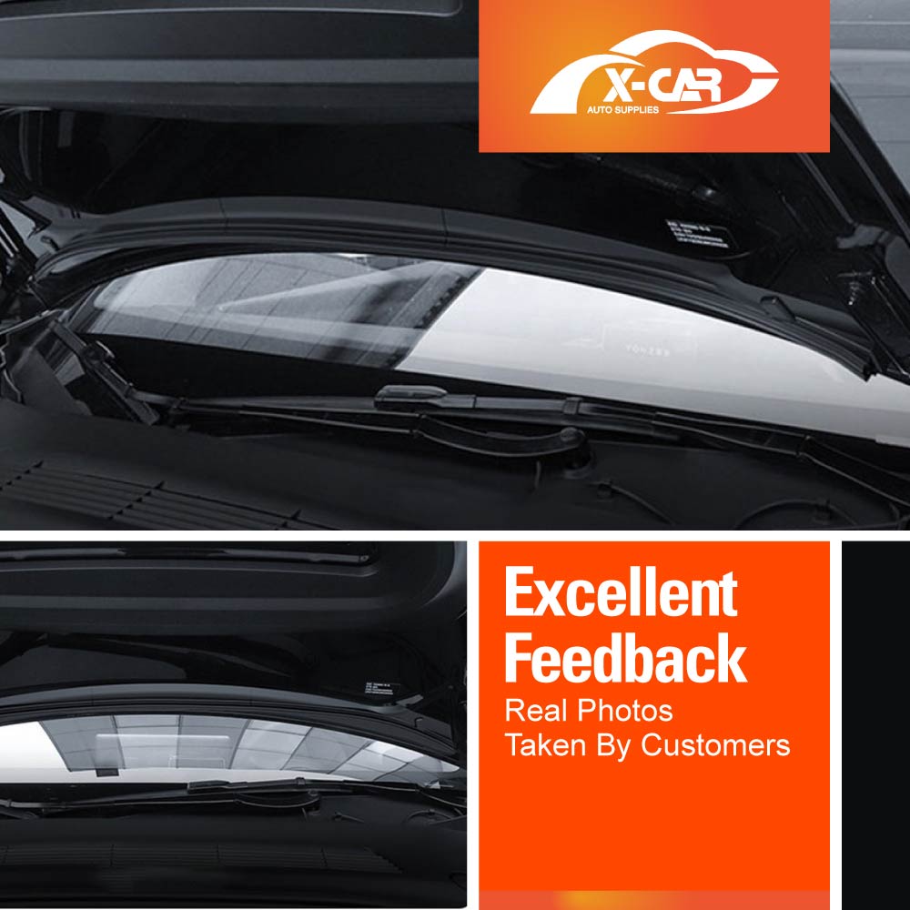Tesla Model Y 2022-2025 Front Trunk Hood Rubber Seal Weatherstrip Water Retaining Strip Vent Protector Guard