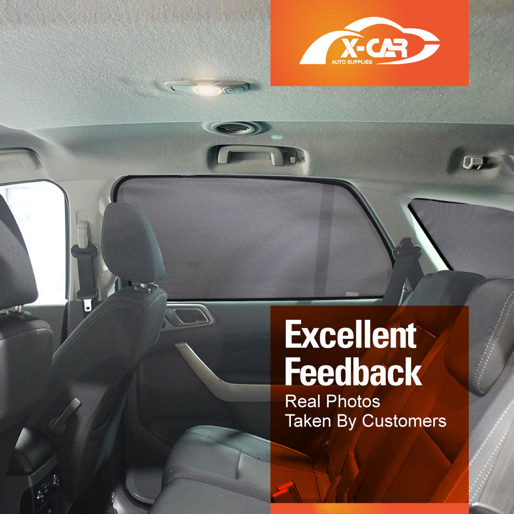 Window Sun Shades for Ford Everest 2015-2022 Car Custom Rear Windscreen Shade Sun Blind Mesh