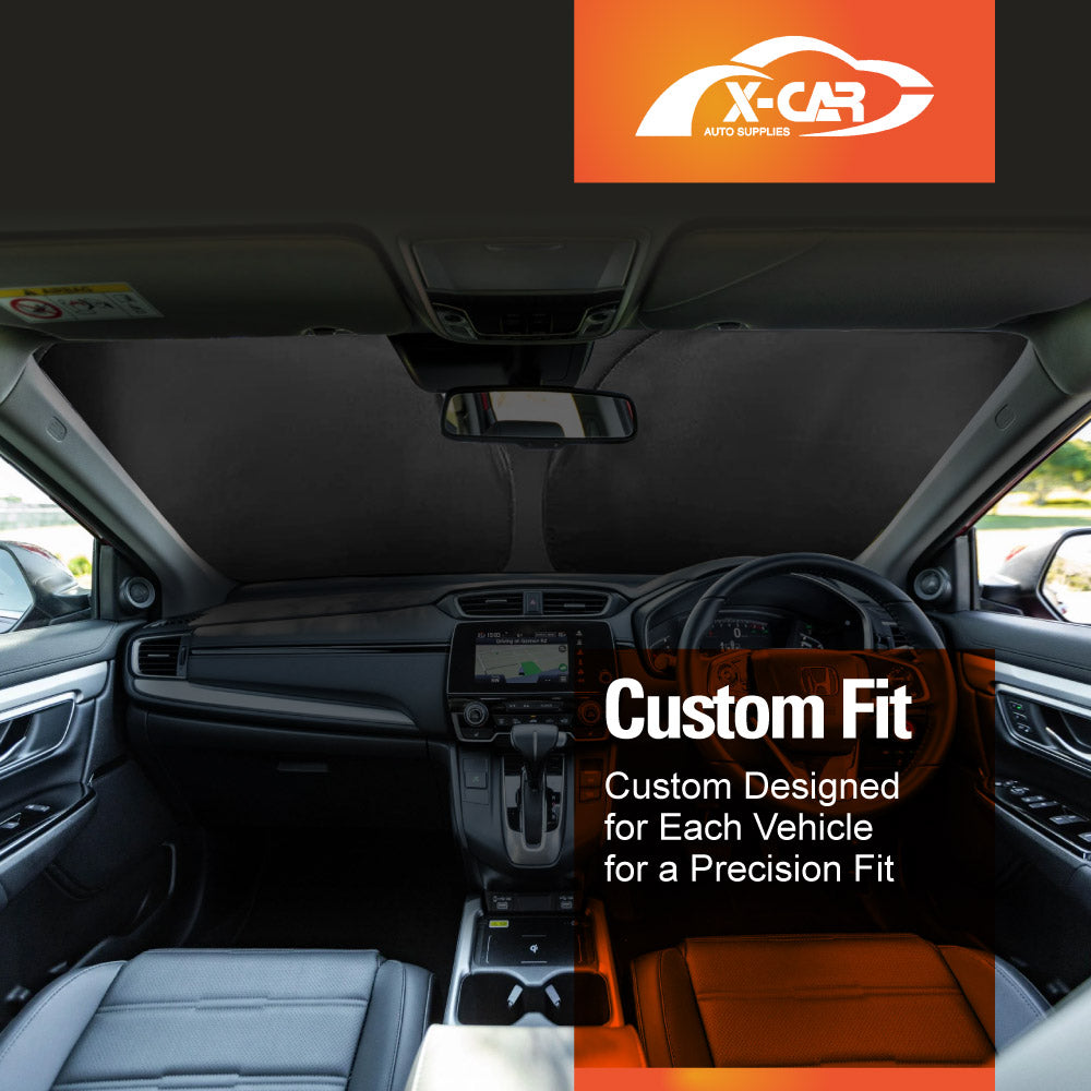WindScreen Sun Shade for Honda CR-V CRV 2017-2023 Blocks UV Rays Foldable Custom Wind Screen Sun Visor Protector