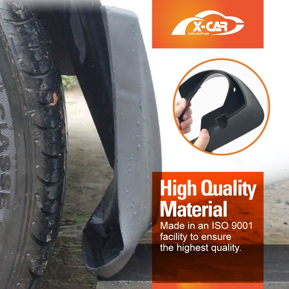 Mud Flaps Splash Guards for Nissan Xtrail X-trail T32 SUV 2013-2022 Mudguard Fender Front and Rear Set of 4