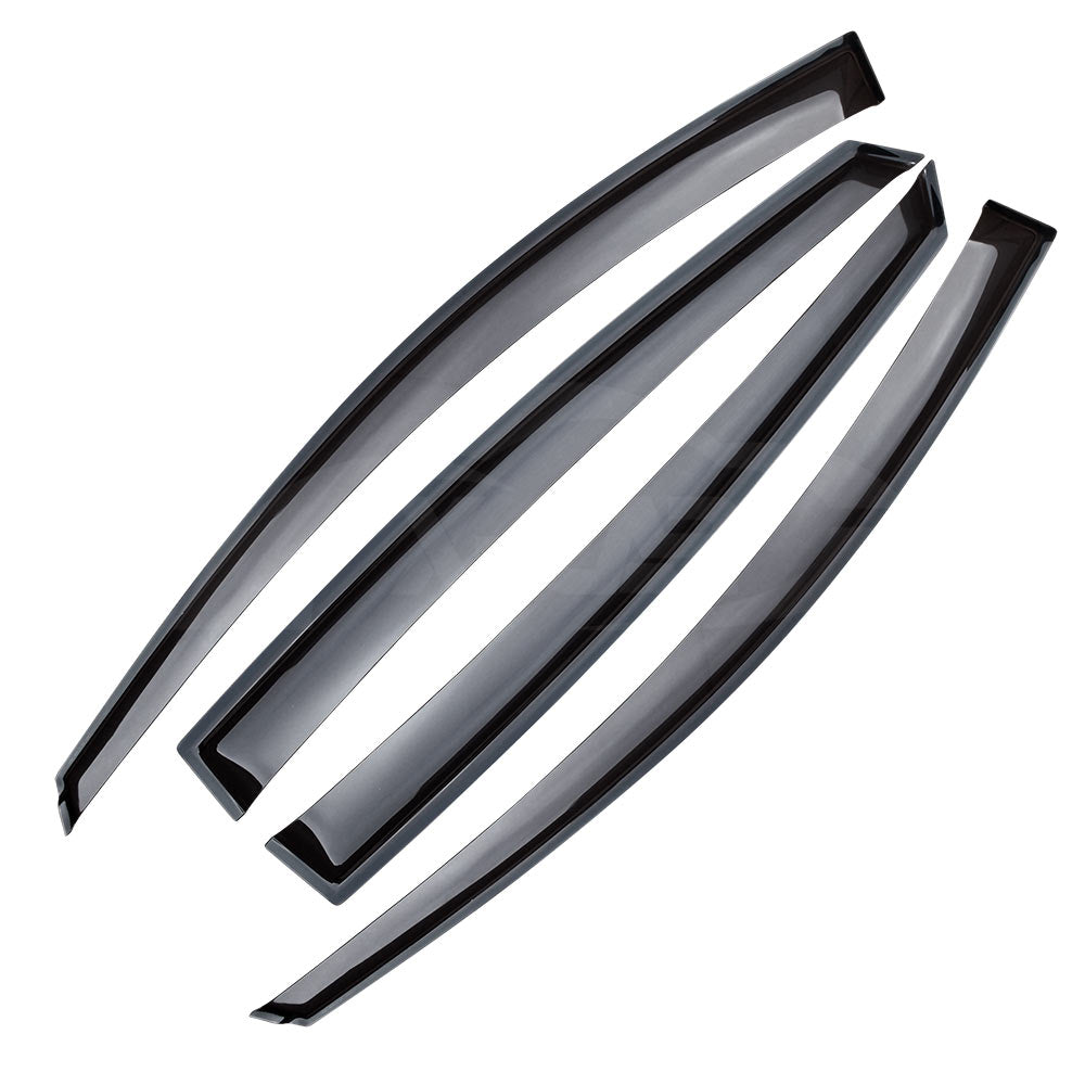 Weathershields for Ford Focus Hatch 2011-2018 Car Weather Shields Wind Deflectors Window Sun Visor