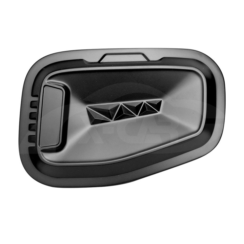 Fuel Tank Cap Cover for Ford Ranger Next-Gen 2022-Onwards Matt Black Gas Door Trim Car Exterior Accessories