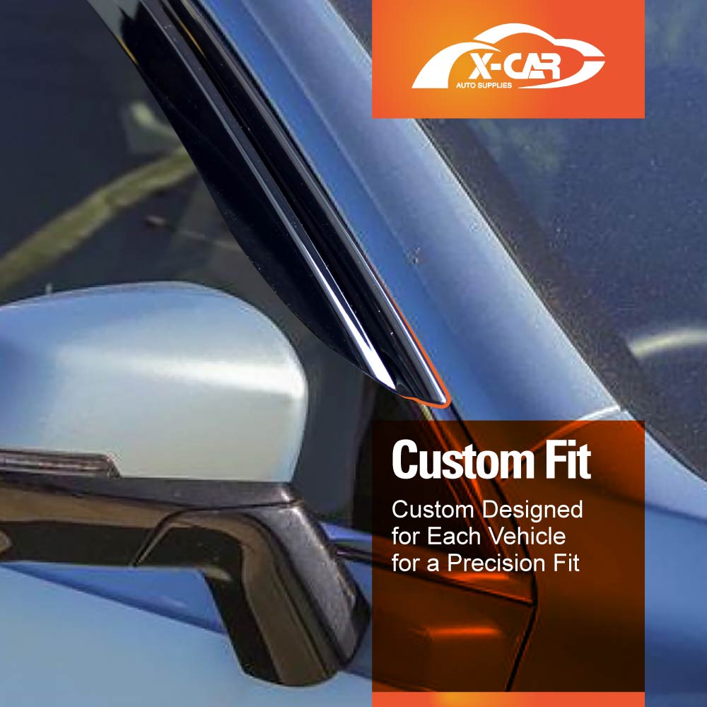 Weathershields for GWM Haval H6 2021-2025 Car Weather Shields Wind Deflectors Window Sun Visor 6-Piece Set