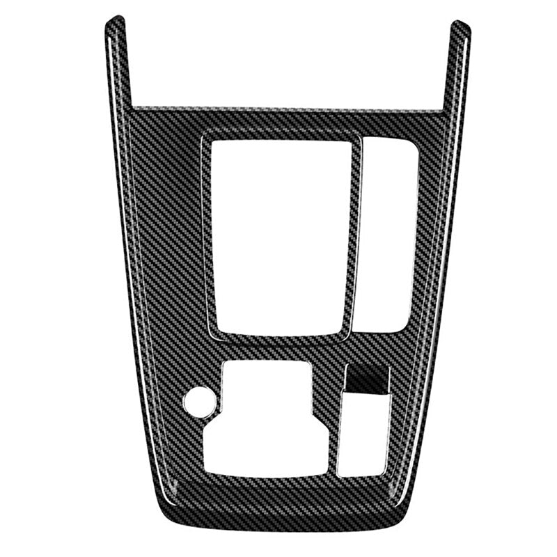 Carbon Fiber Style Center Console Gear Shift Cover Frame Trim Protector for Mazda CX-8 CX8 2018-2024