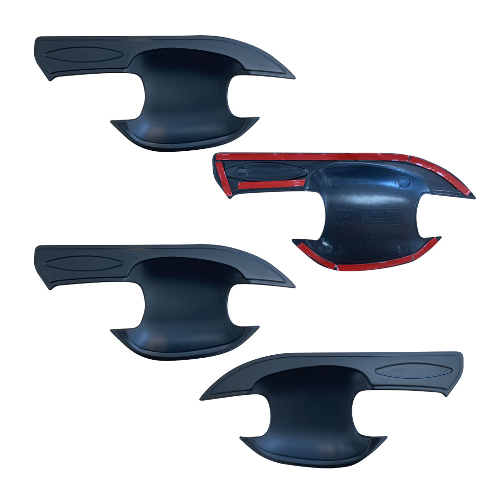 Door Handles Bowl Inserts Cover for Holden Colorado 2012-2020 Matt Black protector